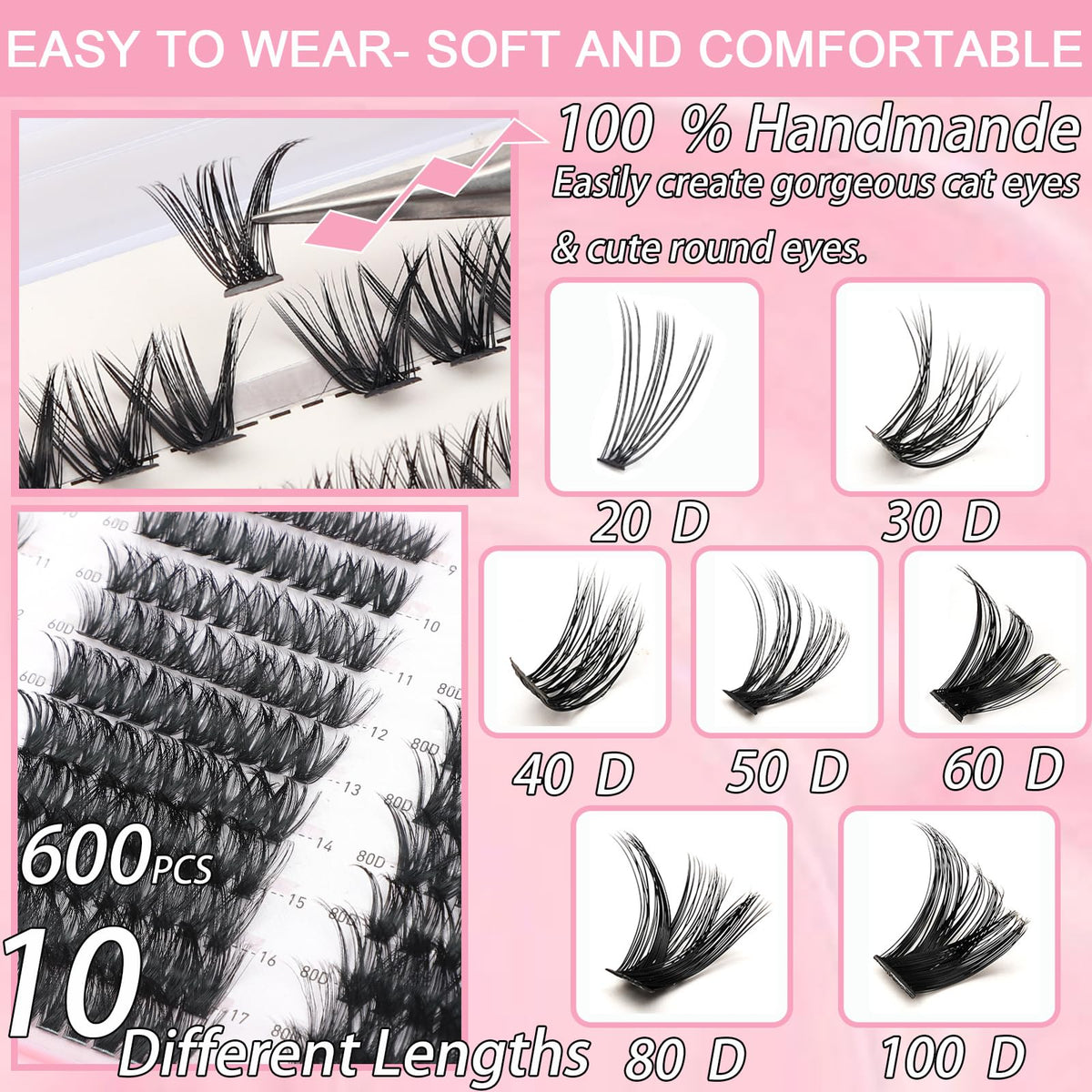 OLLAVO lash tweezer for precise application