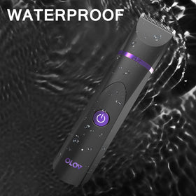 OLOV Electric Body Hair Trimmer with adjustable trimming guards
