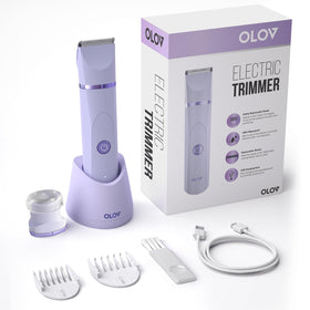 OLOV Electric Body Hair Trimmer with USB recharge dock