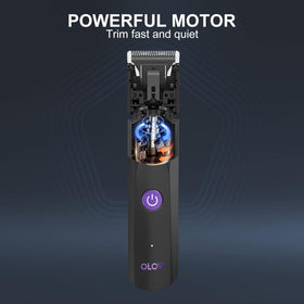OLOV Electric Body Hair Trimmer with USB recharge dock