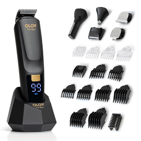 OLOV For Man Beard Trimmer 21 Piece Grooming Kit front view