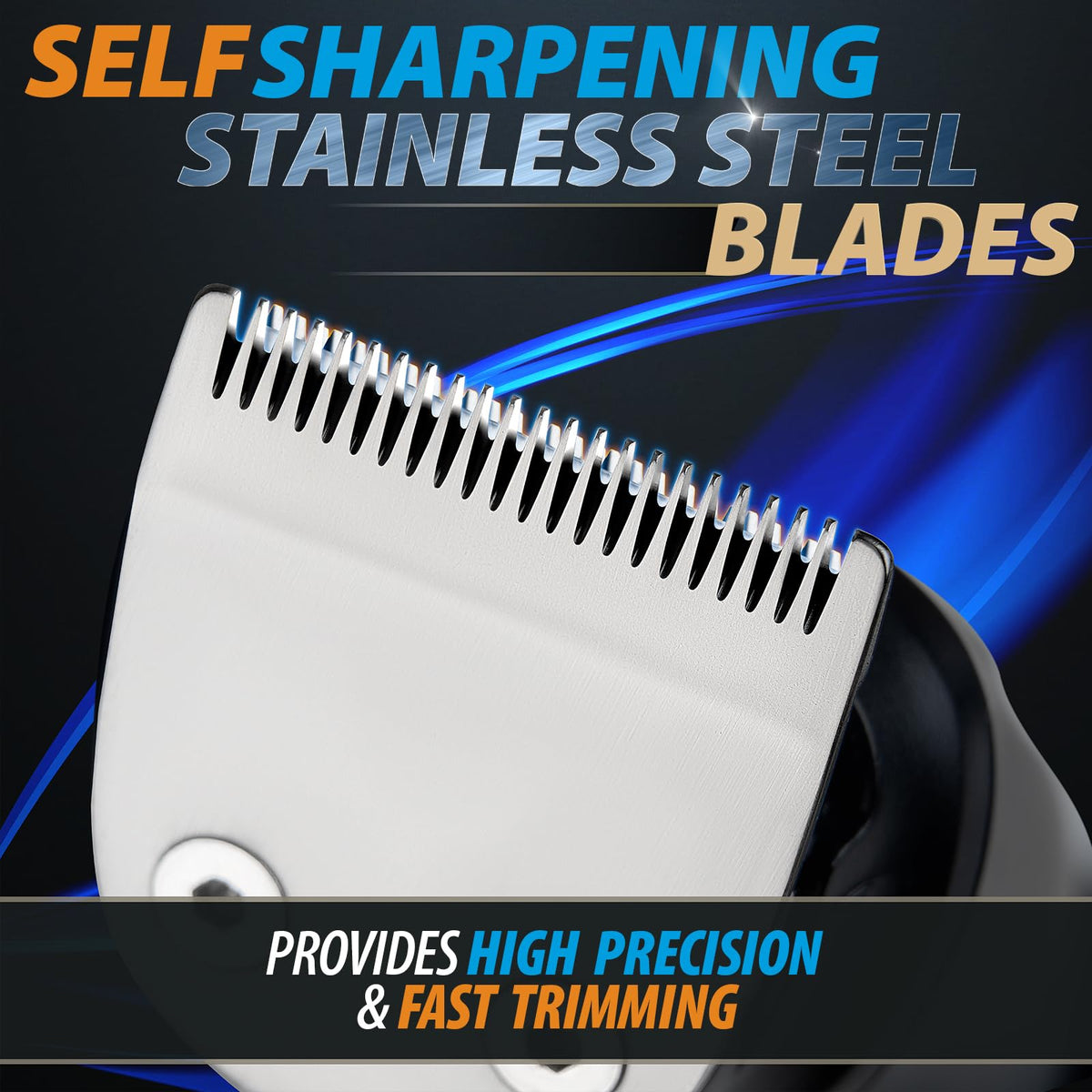 OLOV For Man Beard Trimmer with multiple heads and accessories