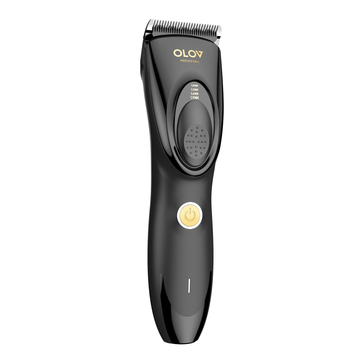 OLOV PROFESSIONAL Hair Clippers cordless black model front view