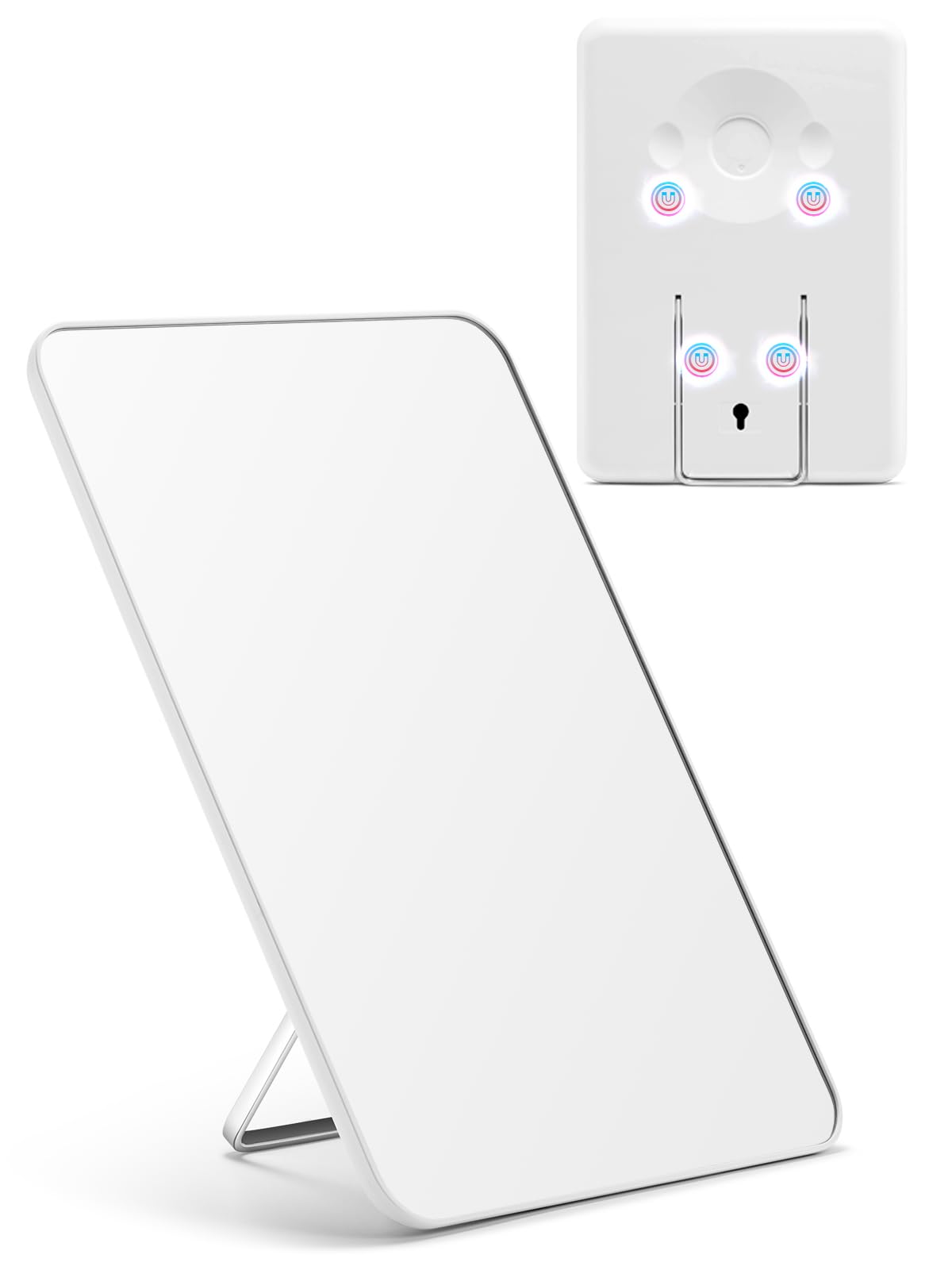 OMIRO 10x7 inch Magnetic Locker Mirror front view