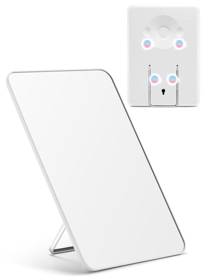 OMIRO 10x7 inch Magnetic Locker Mirror front view