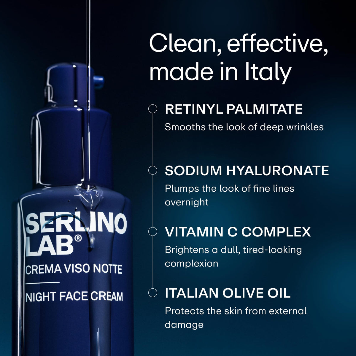Omnis Uomo Night Face Cream lifestyle scene