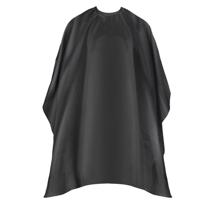 Omvoina Professional Hair Cutting Cape front view black