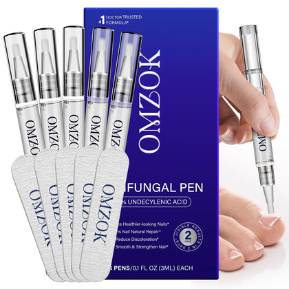 OMZOK Toenail Fungus Pen front view with packaging