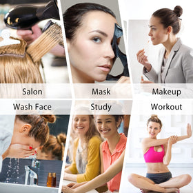 Ondder butterfly hair clips in a salon setting