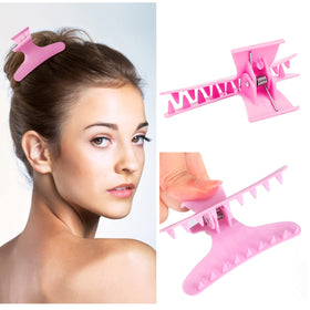 Ondder hair clips in use on styled hair