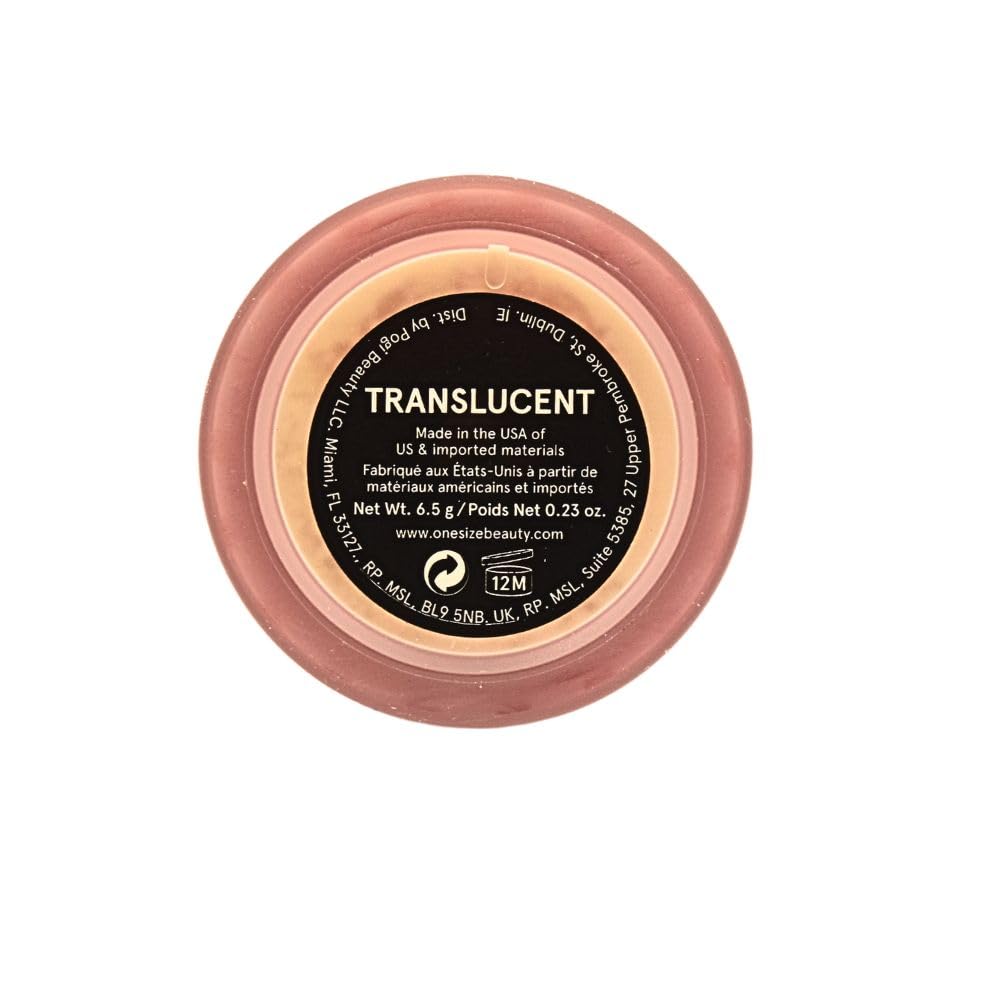 One Size Ultimate Blurring Setting Powder Translucent in lifestyle setting