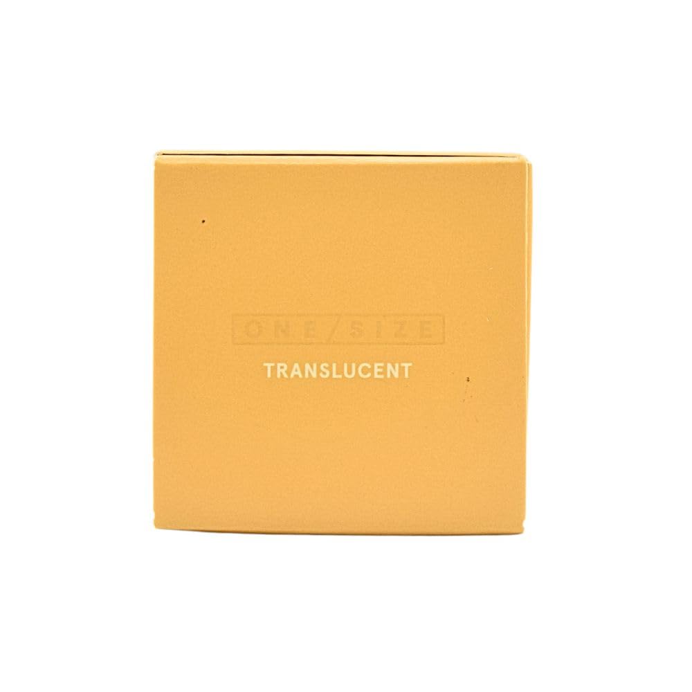 One Size Ultimate Blurring Setting Powder Translucent with brush