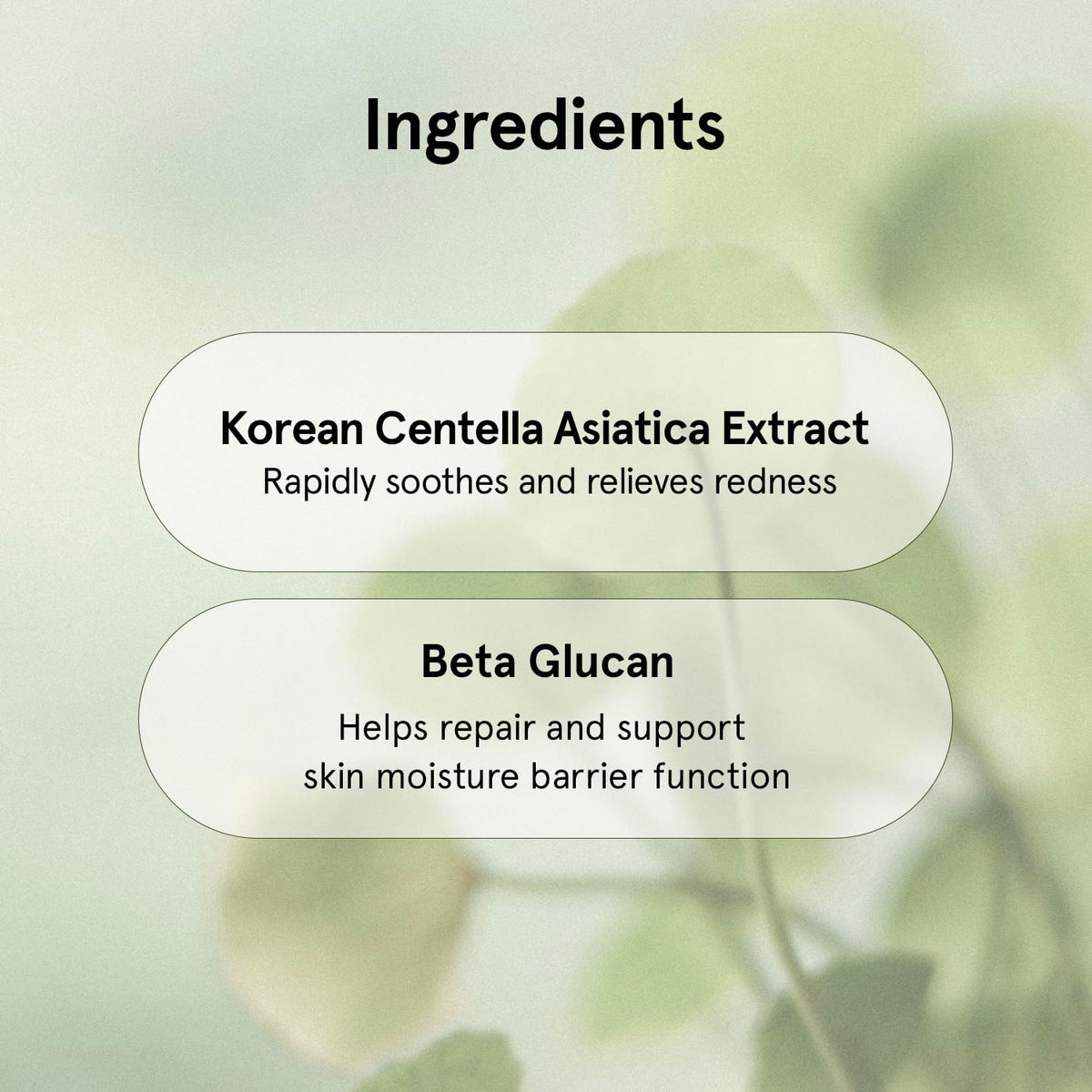 ONE THING Centella Soothing Cream 3.38 Fl Oz texture close-up