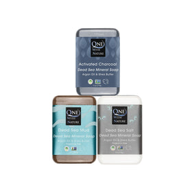 One With Nature Dead Sea Soap Variety Pack front view