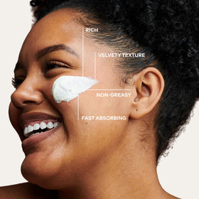 Onekind Night Moisturizer applied on skin
