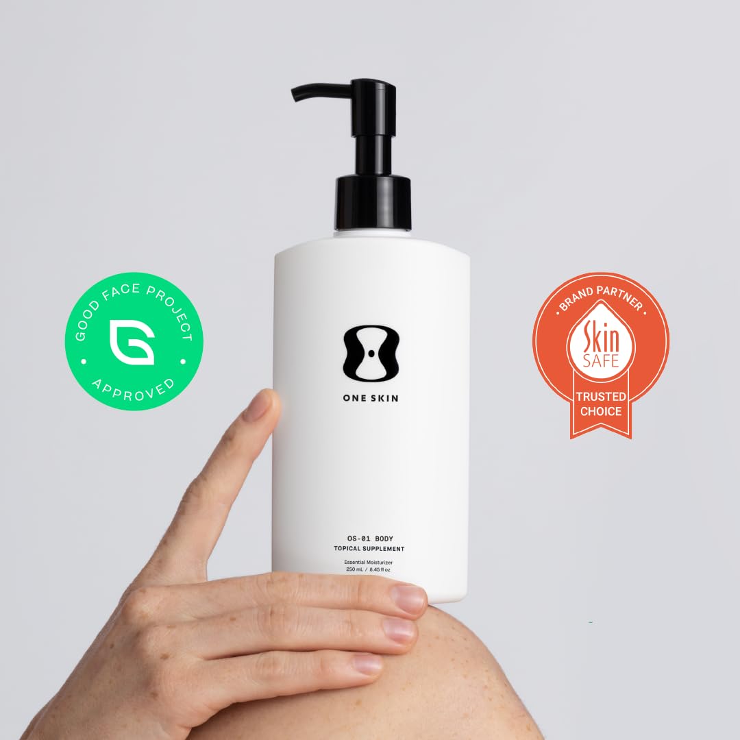 oneskin OS-01 BODY Topical Supplement Moisturizer lifestyle scene