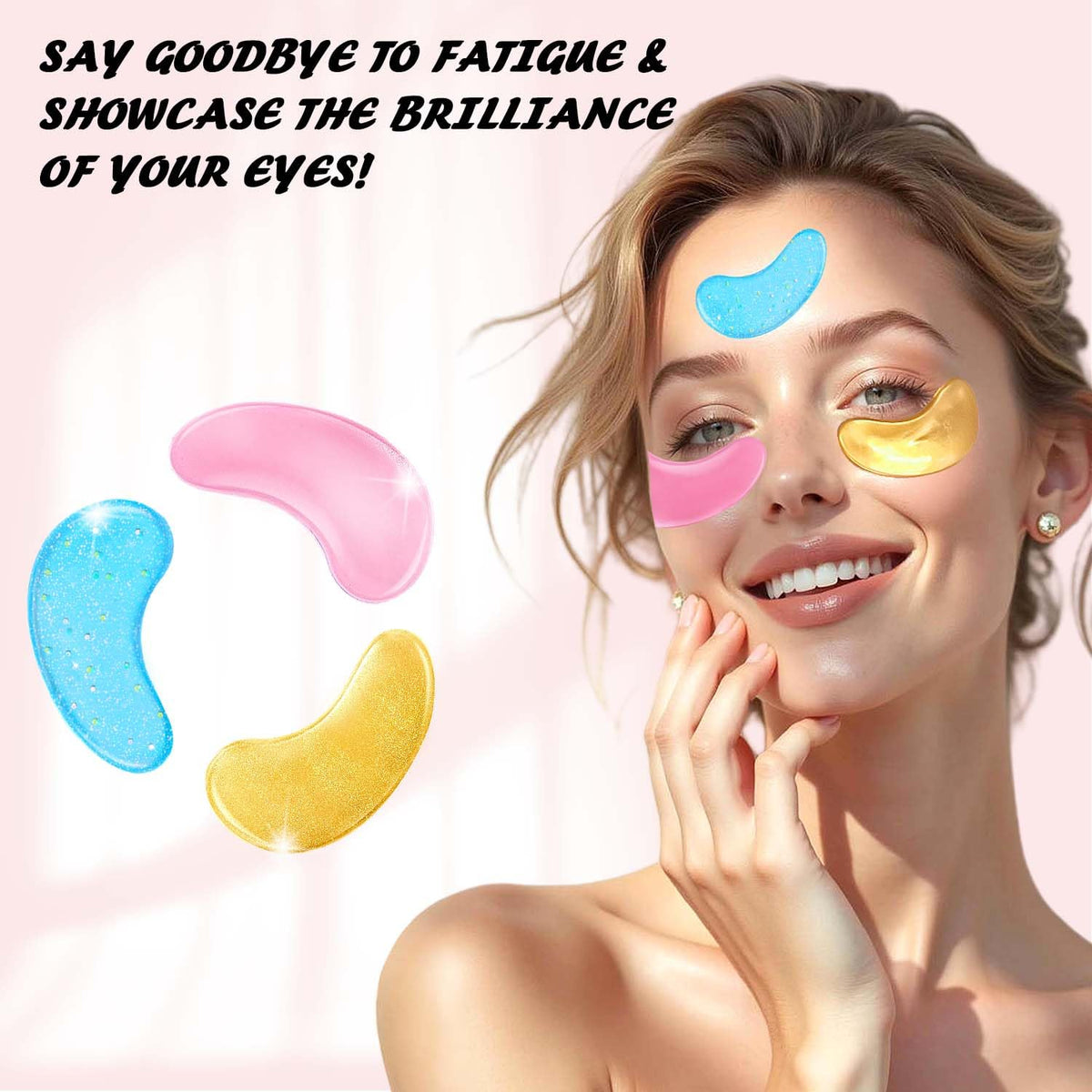 Onespring Eye Mask Gift Box packaging with ingredients listed