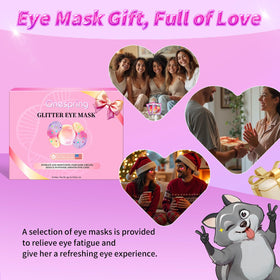 Onespring Eye Masks in a relaxing spa setting