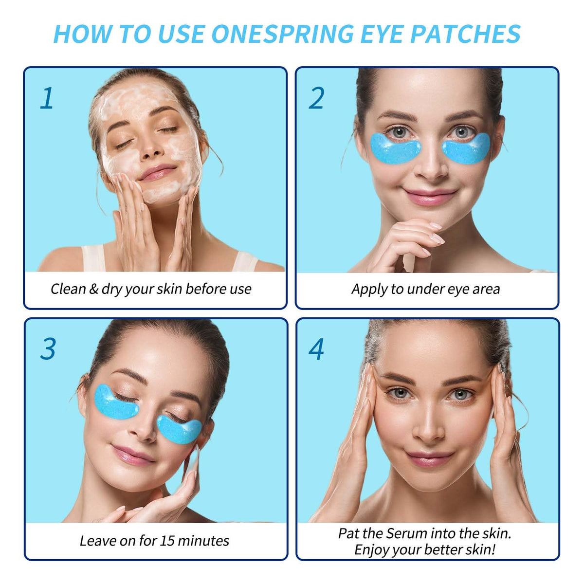 Onespring Eye Masks in use during a relaxing moment