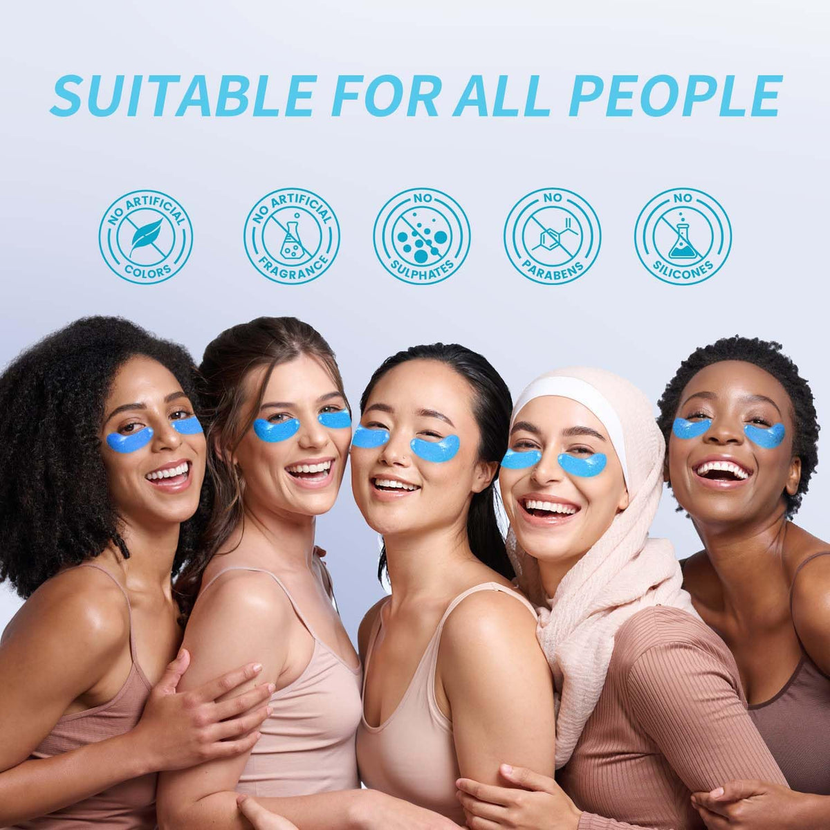 Onespring Eye Masks lifestyle scene on a bathroom counter