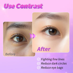 Onespring Eye Masks packaging with elegant pink design