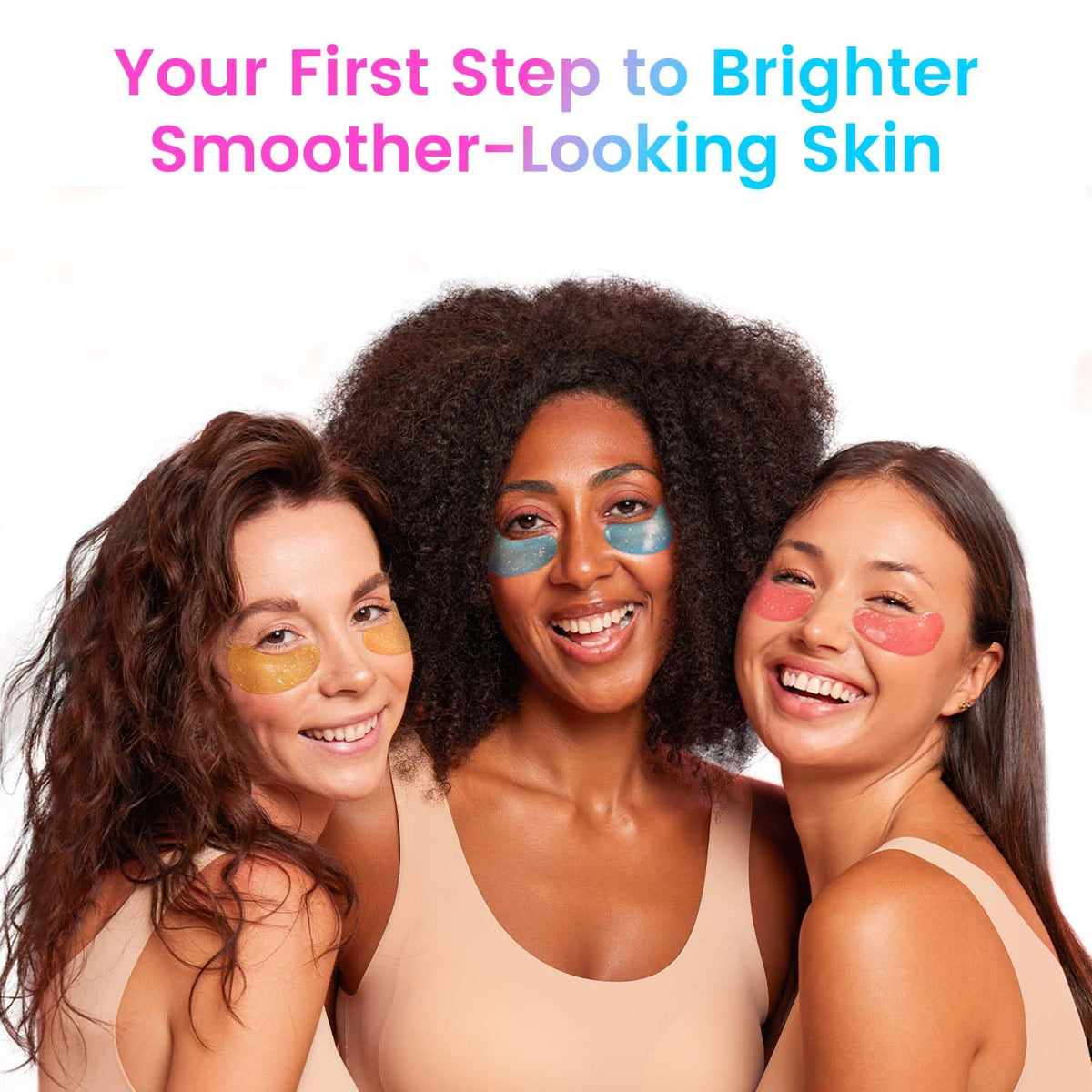 Onespring Eye Masks with botanical extracts listed