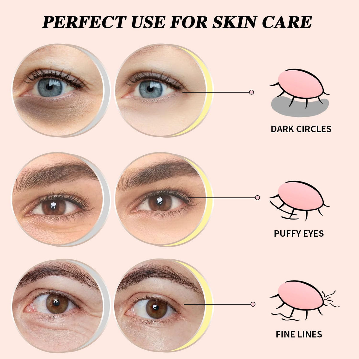 Onespring Under Eye Patches individual pack with 24K gold