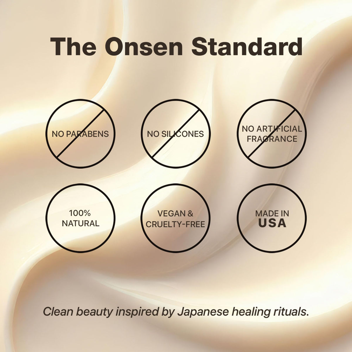 ONSEN Nail & Cuticle Cream in a travel pouch