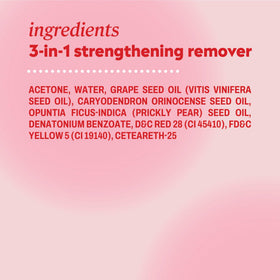 Onyx Professional 3-in-1 Nail Polish Remover showing application process