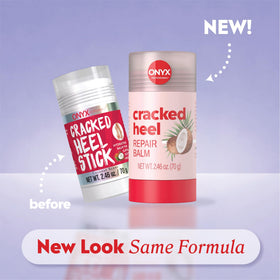 Onyx Professional Cracked Heel Repair Balm Stick showing applicator tip