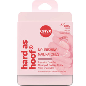 Onyx Professional Hard as Hoof Nail Repair Patches front view with packaging