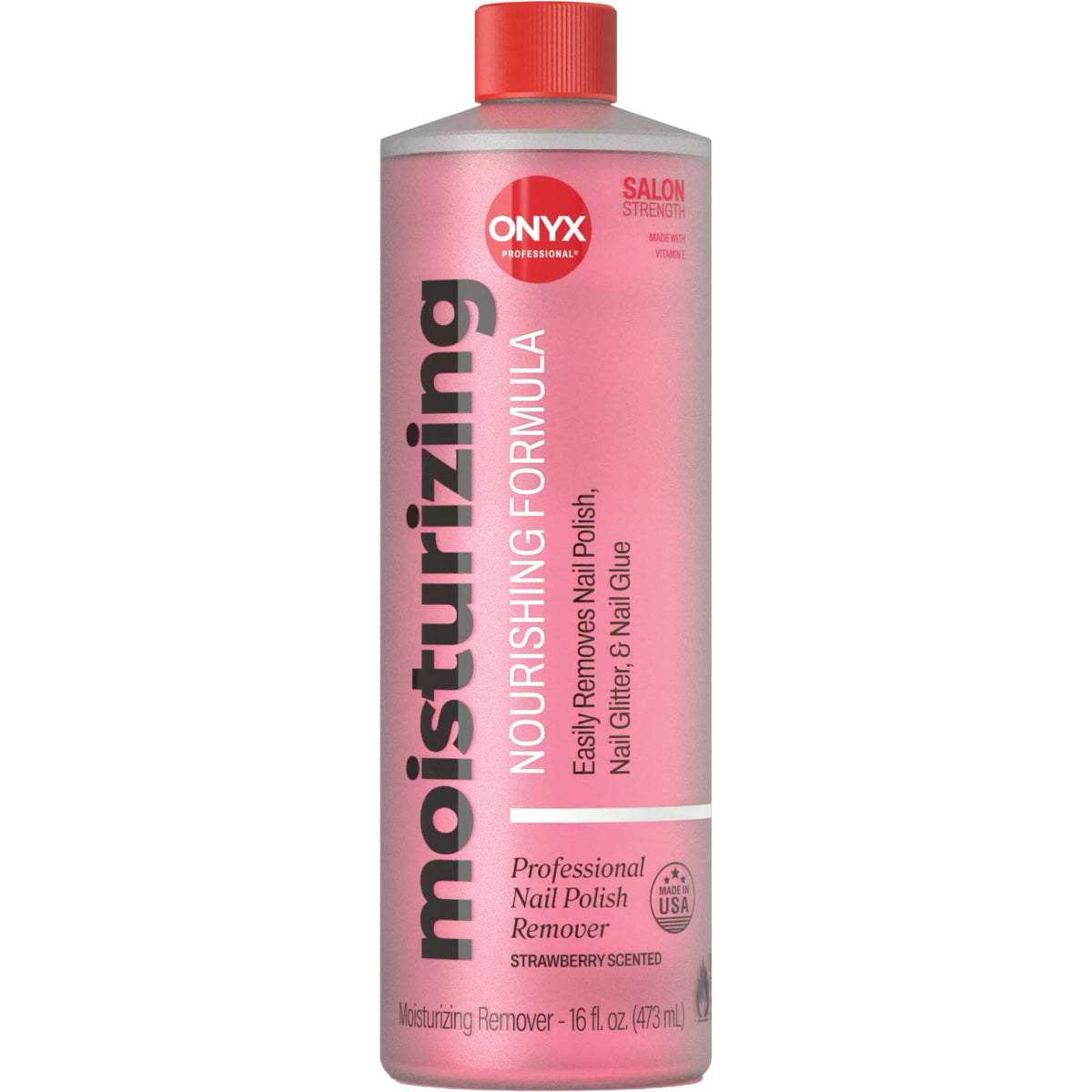Onyx Professional Nail Polish Remover 16 fl oz front view