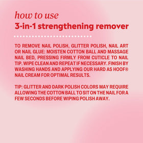 Onyx Professional Nail Polish Remover with a nail file on a table
