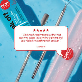 Onyx Professional triangular gel polish scraper