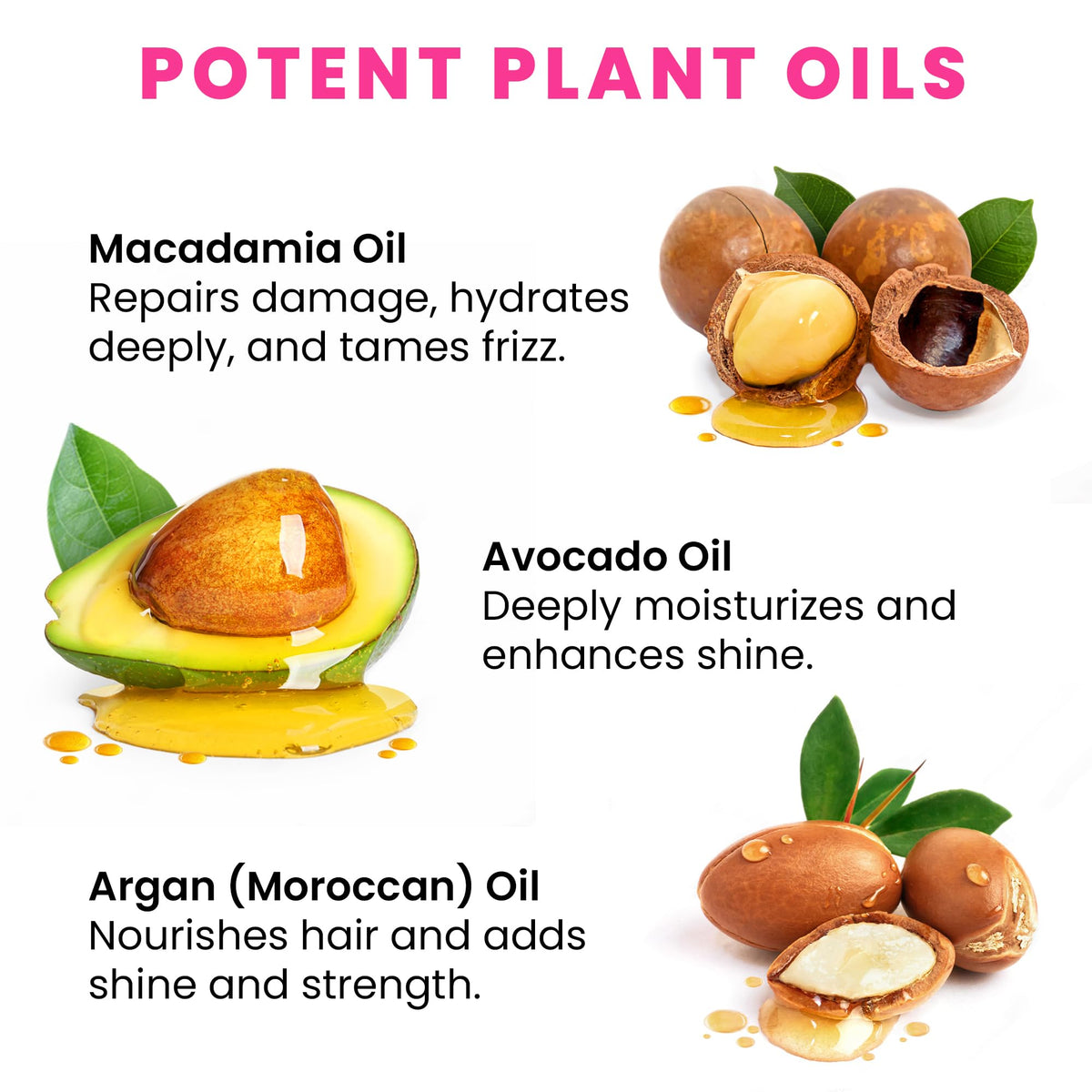 Open Bali Secret Hair Oil Capsules bottle with capsules visible