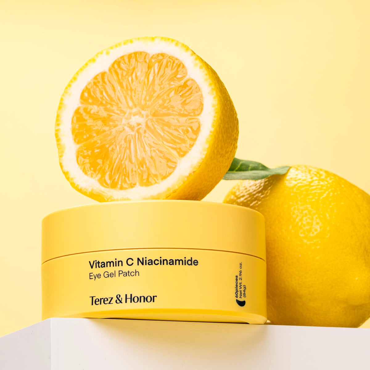 Open box of TEREZ & HONOR Vitamin C Niacinamide Eye Patches