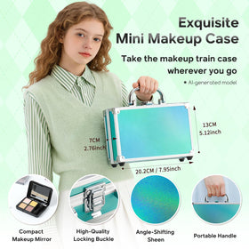 Open Color Nymph makeup kit displaying 24 eyeshadow colors