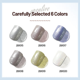 OpenLive 10ml Glitter Nail Polish bottle close-up