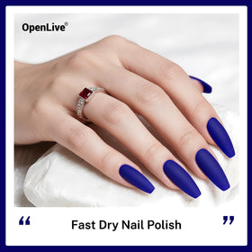 OpenLive 16.5ml nail polish showing brush applicator