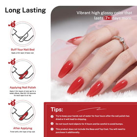 OpenLive 16.5ml Red Nail Polish packaging