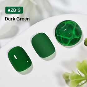 OpenLive Dark Green Nail Polish bottle with cap