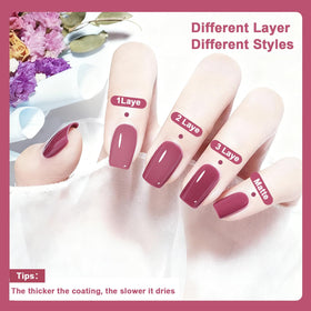OpenLive Dark Pink Nail Polish 16.5ml packaging