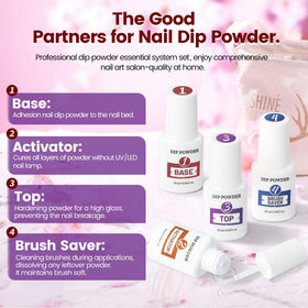 OpenLive Dip Powder Nail Kit packaging and contents