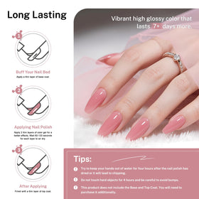 OpenLive Dusty Rose Nail Polish packaging details