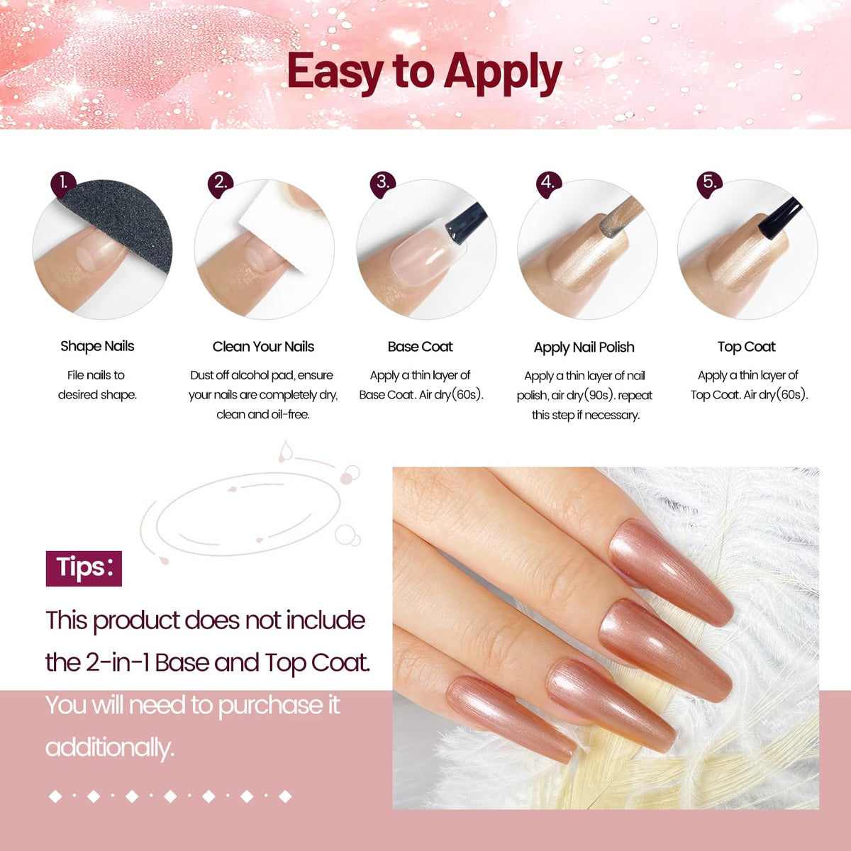 OpenLive Glitter Nail Polish Set on a vanity table