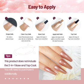 OpenLive Glitter Nail Polish Set on a vanity table