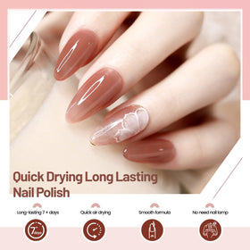 OpenLive Jelly Nail Polish Set on a manicure table