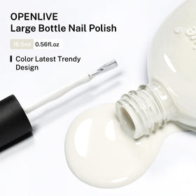 OpenLive nail polish application on nails