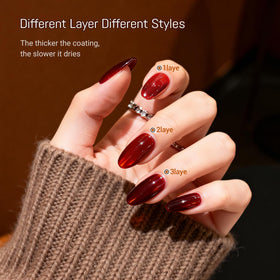 OpenLive nail polish applied on nails showcasing vibrant shine