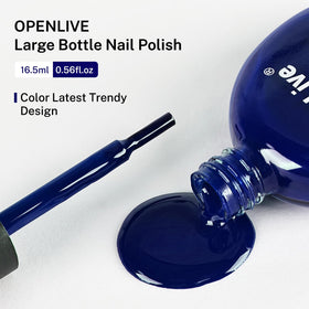 OpenLive nail polish bottle with a glossy finish